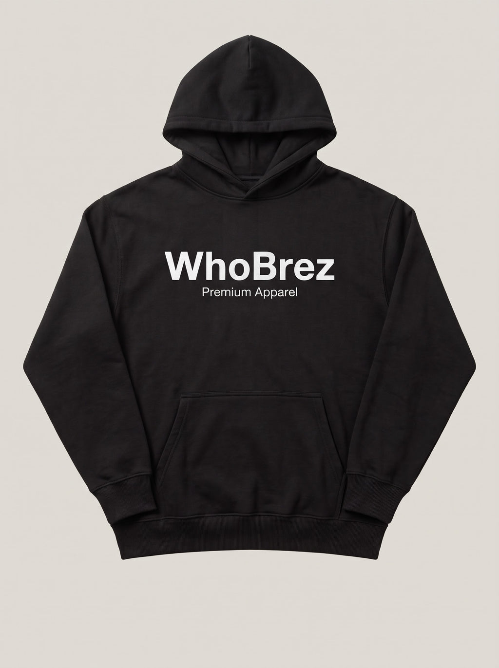 WhoBrez Statement Pullover Hoodie