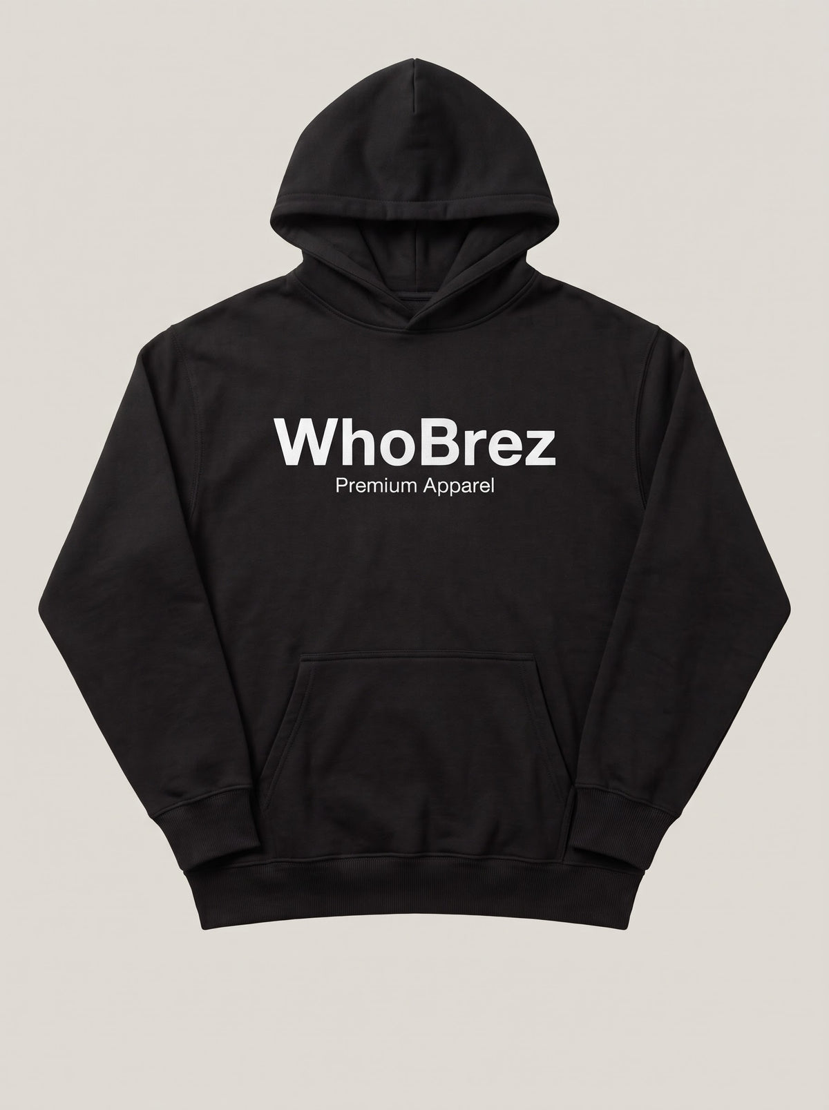 WhoBrez Statement Pullover Hoodie