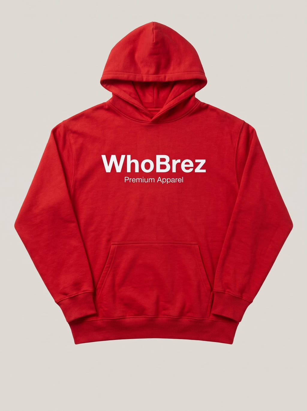 WhoBrez Statement Pullover Hoodie
