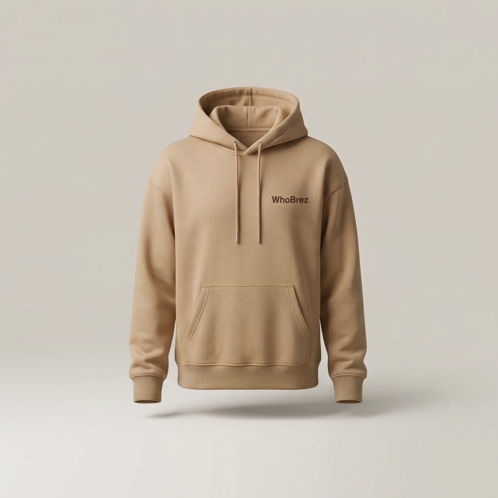 WhoBrez Minimal Pullover Hoodie