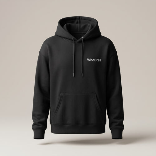 WhoBrez Minimal Pullover Hoodie