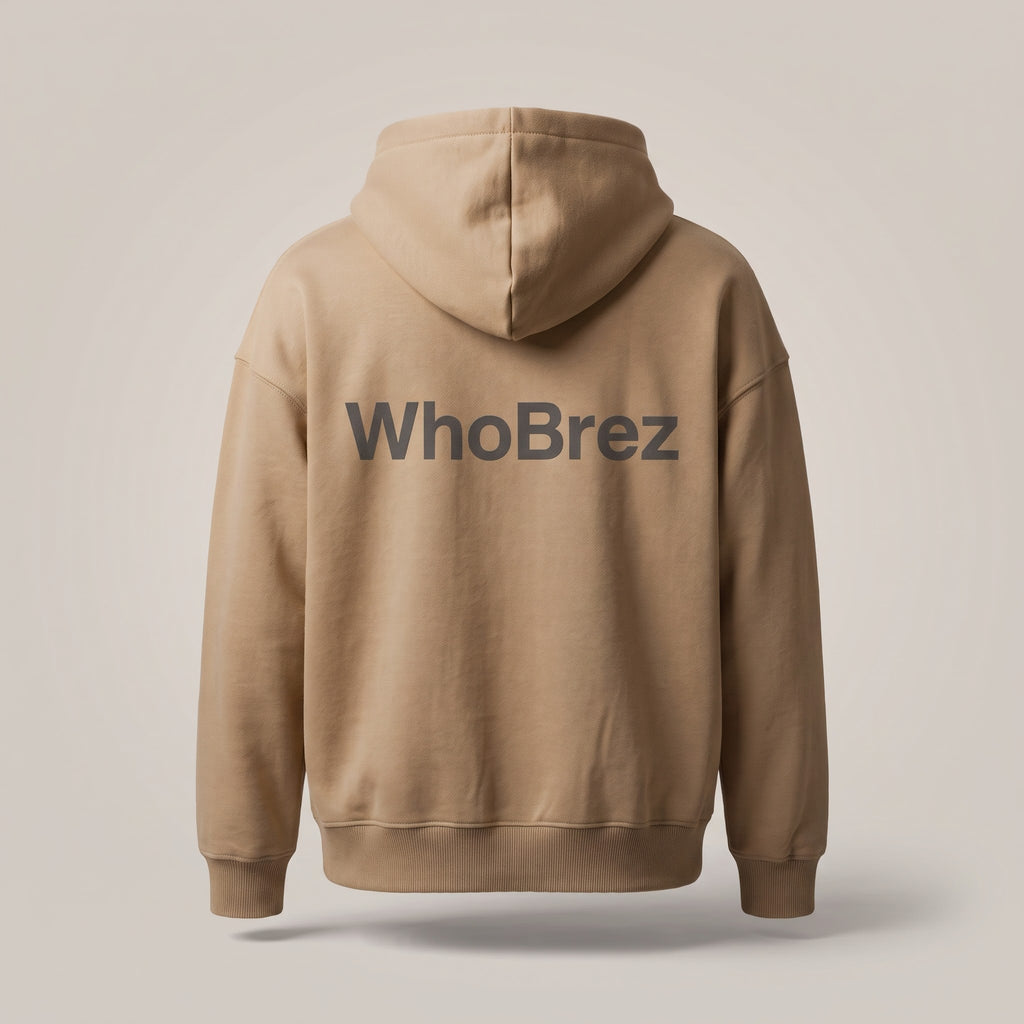 WhoBrez Minimal Pullover Hoodie